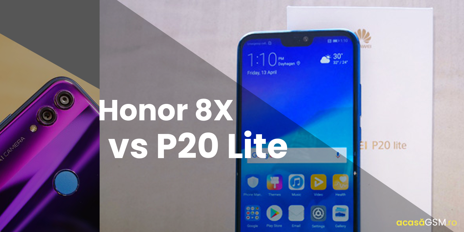 Honor 8X vs Huawei P20 Lite