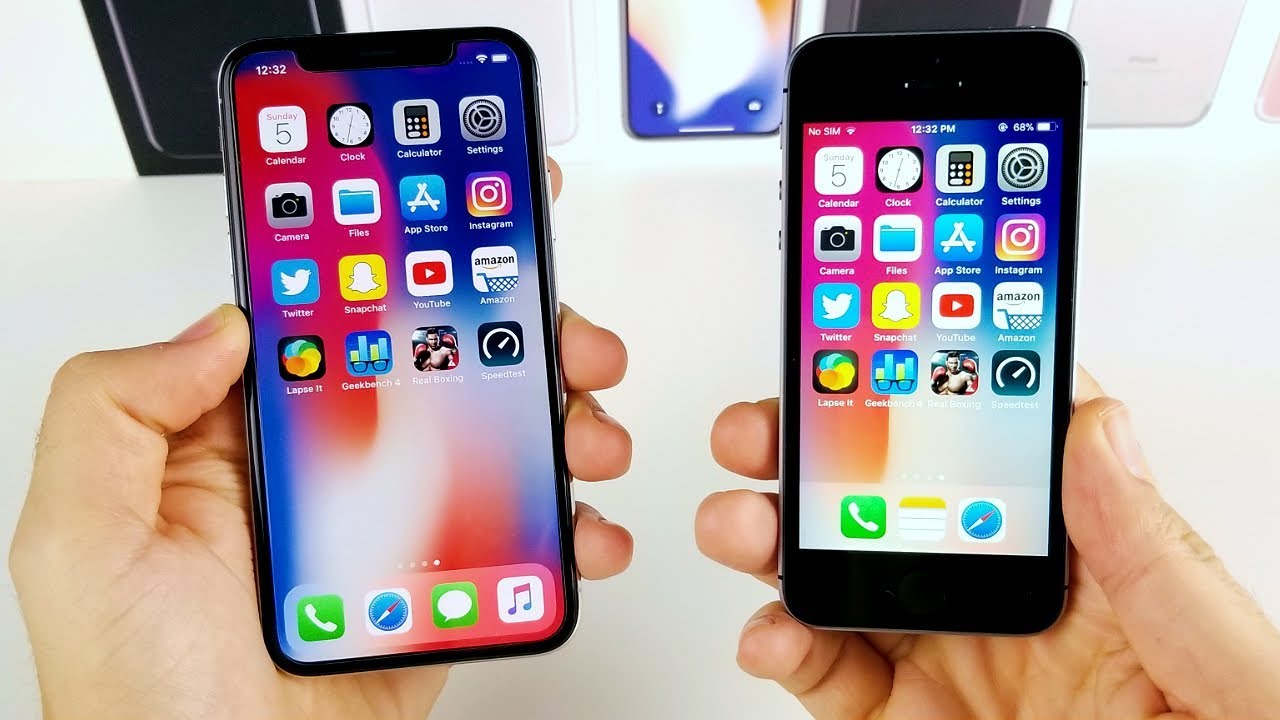 Duelul telefoanelor: Iphone SE VS Iphone X
