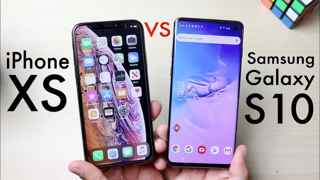 Samsung Galaxy S10 VS Iphone XS